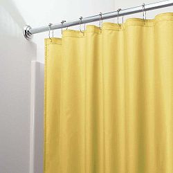 Žlutý závěs do sprchy iDesign Poly