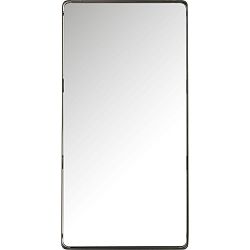 Zrcadlo s černým rámem Kare Design Shadow Soft, 120 x 60 cm
