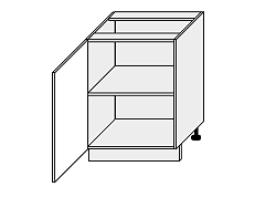 ARGENAU, skříňka dolní D1D 60, korpus: grey, barva: fino černé