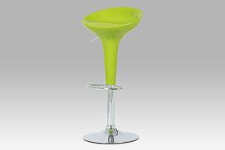 Autronic Barová židle zelená AUB-9002 LIM