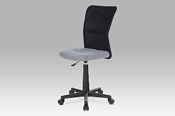 Autronic Kancelářská židle KA-2325 GREY, šedá / černá