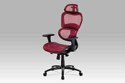 Autronic Kancelářská židle KA-A188 RED, červená
