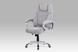 Autronic Kancelářská židle KA-G196 SIL2, šedá látka