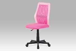 Autronic Kancelářská židle KA-V101 PINK, růžová 