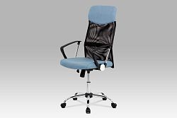 Autronic Kancelářská židle KZKA-E301 BLUE, modrá