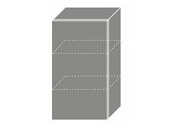 Extom TITANIUM, horní skříňka W2 40, korpus: grey, barva: fino černé