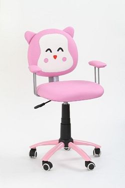 Halmar Dětská židle KITTY, růžová