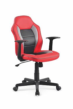 Halmar Kancelářská židle NEMO, černá/červená