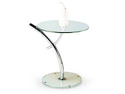 Halmar Konferenční stolek IRIS, kov/sklo