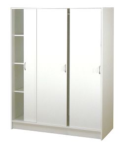 Idea Skříň s posuvnými dveřmi S3323-I, bílá