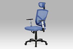 Kancelářská židle KA-H104 BLUE, modrá