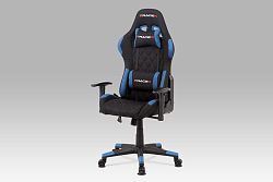 Kancelářská židle KA-V606 BLUE, černá/modrá