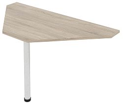 MB Domus stůl přídavný JH211 dub sonoma, š. 134 cm, v. 71,4 cm, hl. 67,5 cm