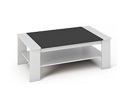 Smartshop BERN konferenční stolek, bílá/černá 