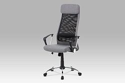 Smartshop Kancelářská židle KA-V206 GREY, šedá/černá
