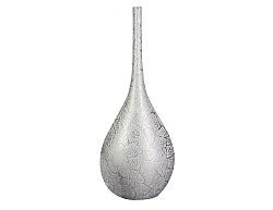 Dekorační váza (11x23x54cm), stříbrná