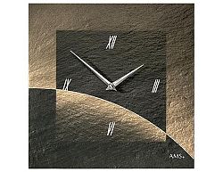 Designové nástěnné břidlicové hodiny 9519 AMS 30cm