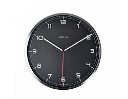 Designové nástěnné hodiny 3080zw Nextime Company number 35cm