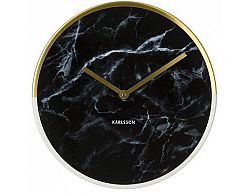 Designové nástěnné hodiny 5606BK Karlsson 30cm