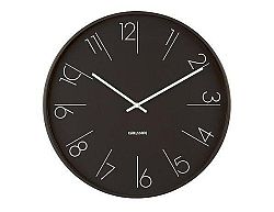 Designové nástěnné hodiny 5607BK Karlsson 40cm