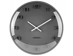 Designové nástěnné hodiny 5649GY Karlsson 25cm