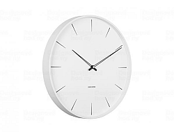 Designové nástěnné hodiny 5834WH Karlsson 40cm