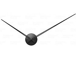 Designové nástěnné hodiny 5837BK Karlsson black 90cm
