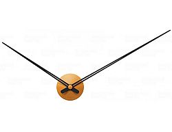 Designové nástěnné hodiny 5837BR Karlsson caramel brown 90cm
