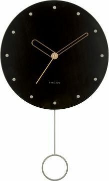 Designové nástěnné hodiny 5893BK Karlsson 50cm