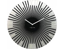 Designové nástěnné hodiny 8175zw Nextime Sticks 43cm
