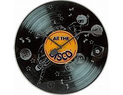 Designové nástěnné hodiny 8183 Nextime The Disco 43cm