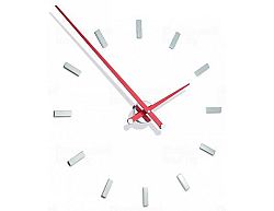 Designové nástěnné hodiny Nomon TACON 12L red 100cm