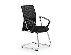 Kancelářská židle VIRE SKID, černá