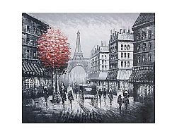 Obraz - Paříž s červeným stromem