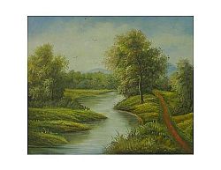 Obraz - Vlnící se řeka