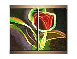 Obrazový set - Svítící růže