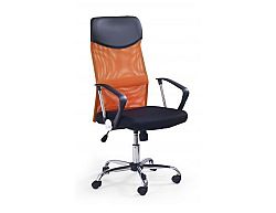 Oranžová kancelářská židle Vire