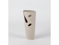 Váza Hole béžová, 27 cm