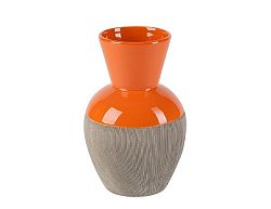 Váza Rotund add, oranžová