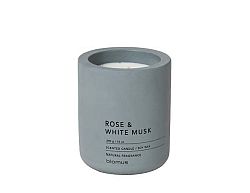 Vonná svíčka Rose & White Musk - velká