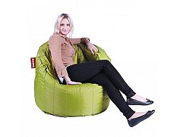Zelený sedací vak BeanBag Lumin Chair