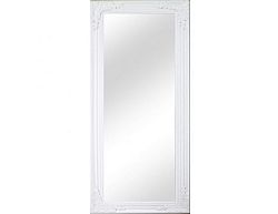 Zrcadlo MALKIA TYP 8, bílý dřevěný rám