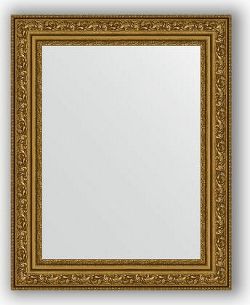 Zrcadlo v rámu 54x144 cm, patinovaný zlatý ornament