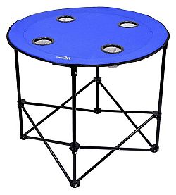 Cattara SPLIT Stůl kempingový skládací modrý