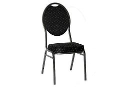 Monza ABC01145 kvalitní židle kovová - černá