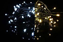 Nexos  39236  Vánoční světelný řetěz 100 LED - 9 blikajících funkcí - 9,9 m