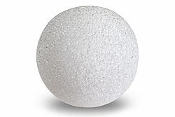 Nexos 57392 Světelná dekorace - LED svítící koule - 8 cm teple bílá