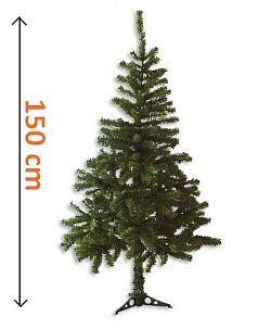 Nexos Trading GmbH & Co. KG 1102 Umělý vánoční strom - tmavě zelený, 1,5 m