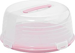Plastový CAKE BOX - růžový