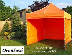 Tradgard PROFI STEEL 56952 Zahradní párty stan 3 x 4,5 - oranžová
